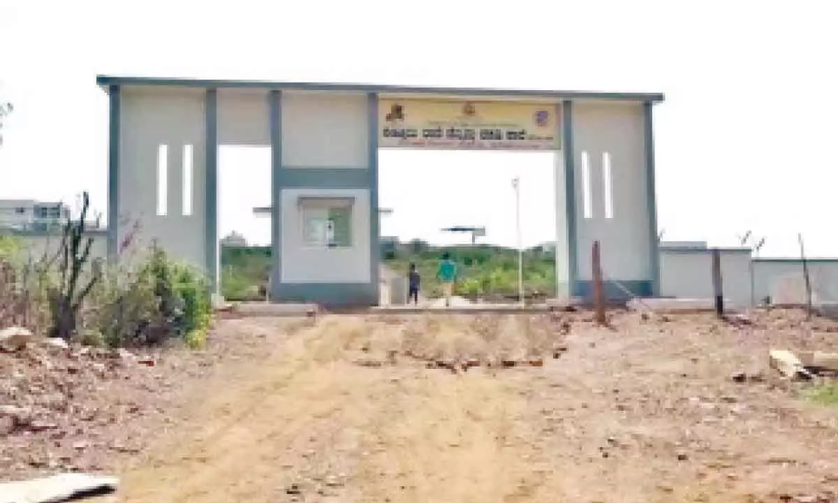 Chikkamagaluru: Government residential school constructed at a cost of  Rs 20 crore has no approach road