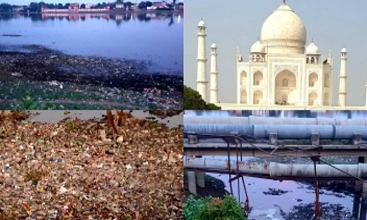 Half a century of dithering and delay over Yamuna barrage in Taj city, BJP blamed