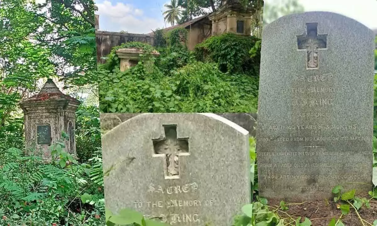 Hunsur have graves of British era