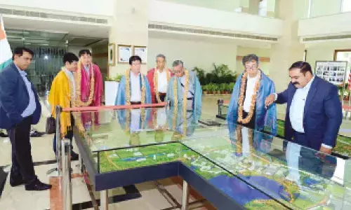 JETRO delegation being briefed about the unique features of Sri City