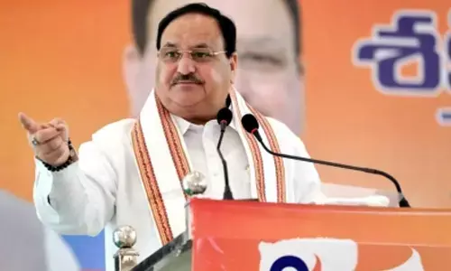 BJP national president J. P. Nadda