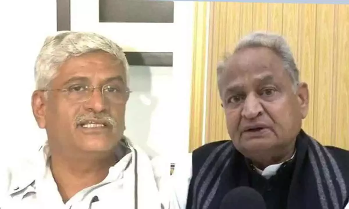 Gajendra challenges Gehlot on corruption charges