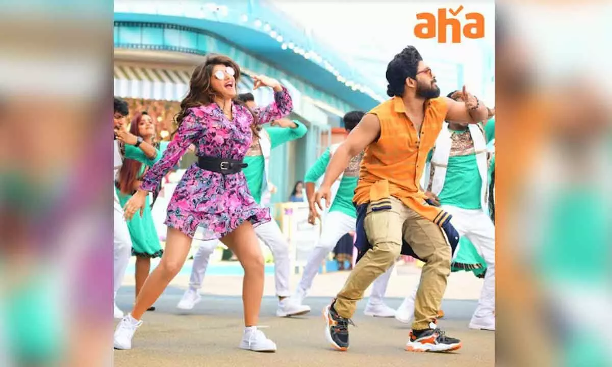 AHA showcases the magic of variety with its campaign starring Allu Arjun, Sreeleela