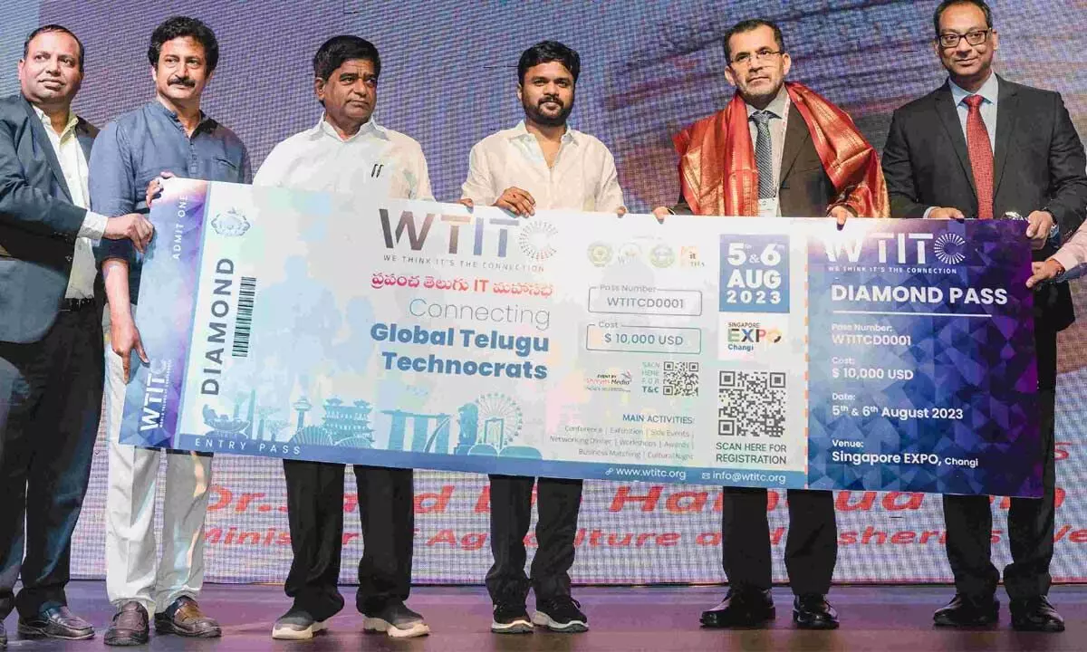 Oman Central Minister secures first entry ticket to Telugu IT conference