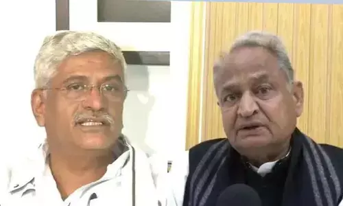 Gajendra challenges Gehlot on corruption charges