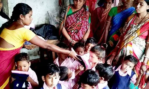 An Anganwadi centre in Anantapur