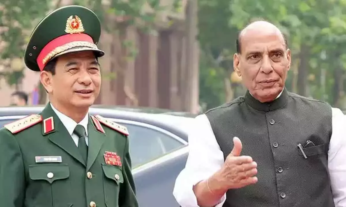 Defence Minister Rajnath Singhs meet with Vietnamese counterpart General Phan Van Giang (File Pic)