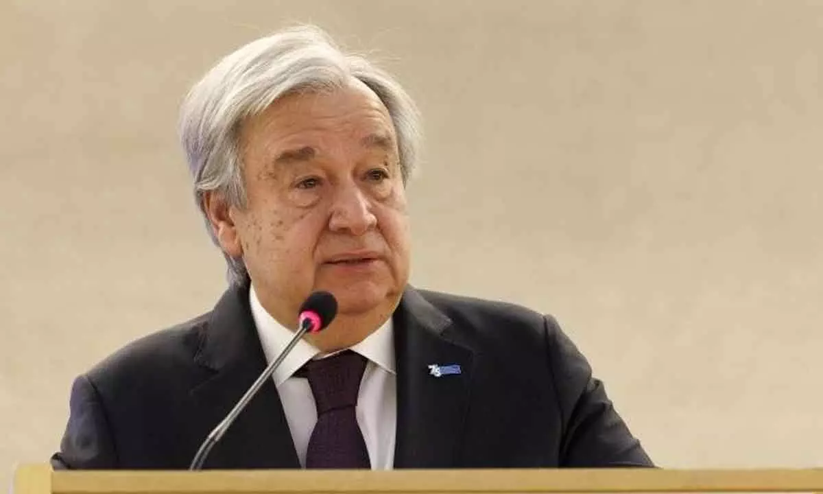 UN chief Antonio Guterres
