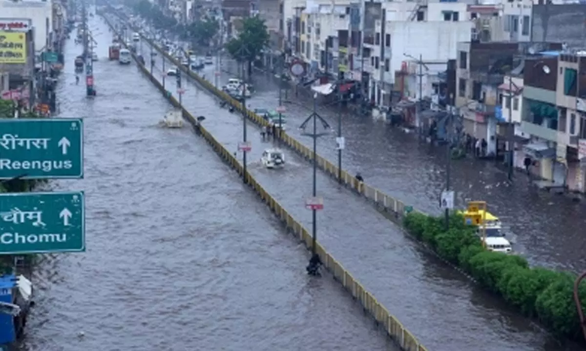 Biparjoy: Incessant rainfall create flood-like situation in parts of Rajasthan