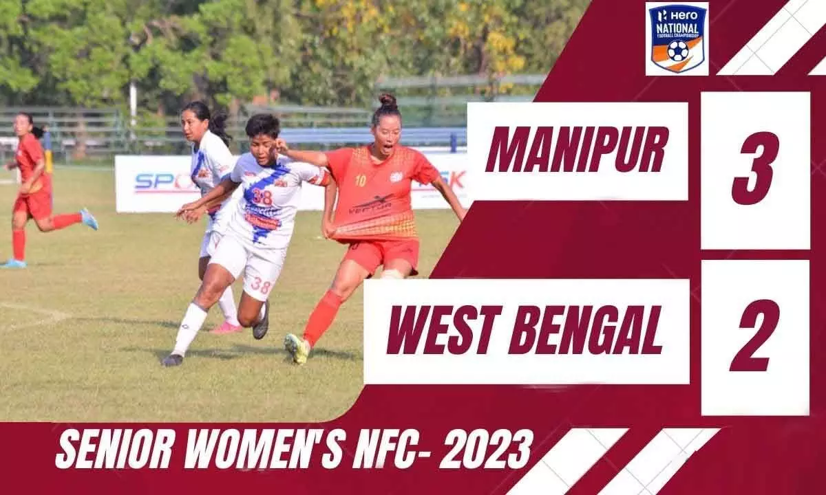 Sr Womens Football Nationals: Manipur beat Bengal 3-2; Railways, Haryana win