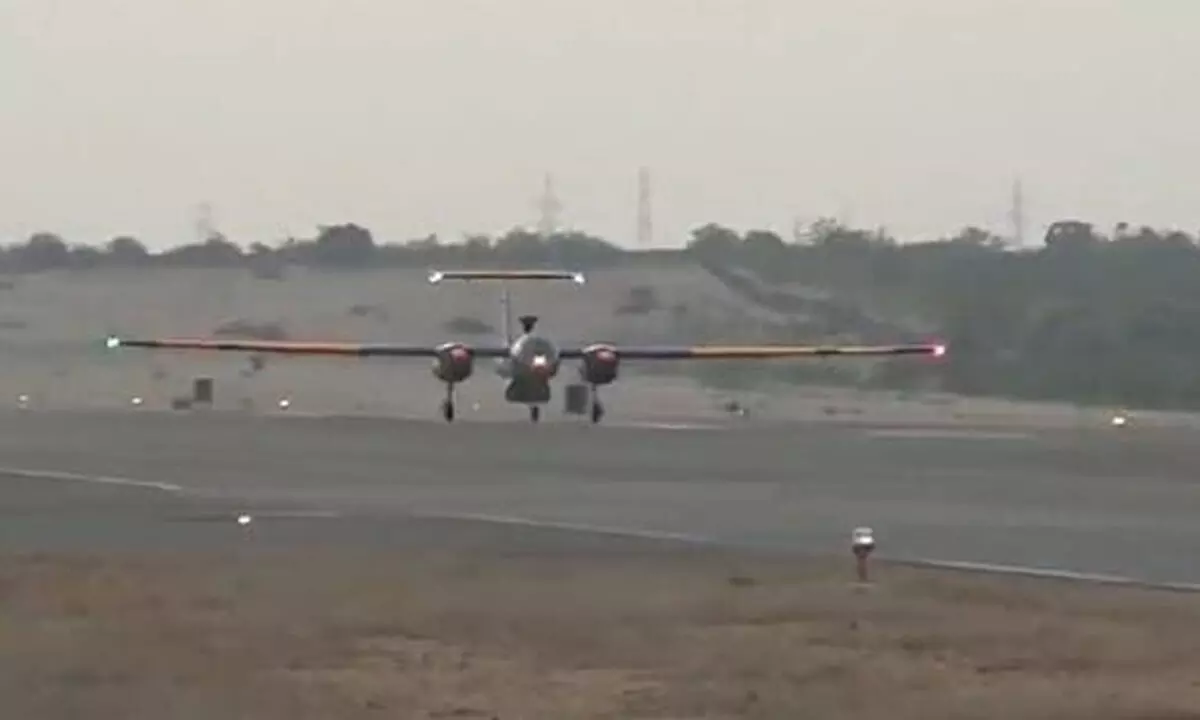 DRDO successfully tests TAPAS UAV