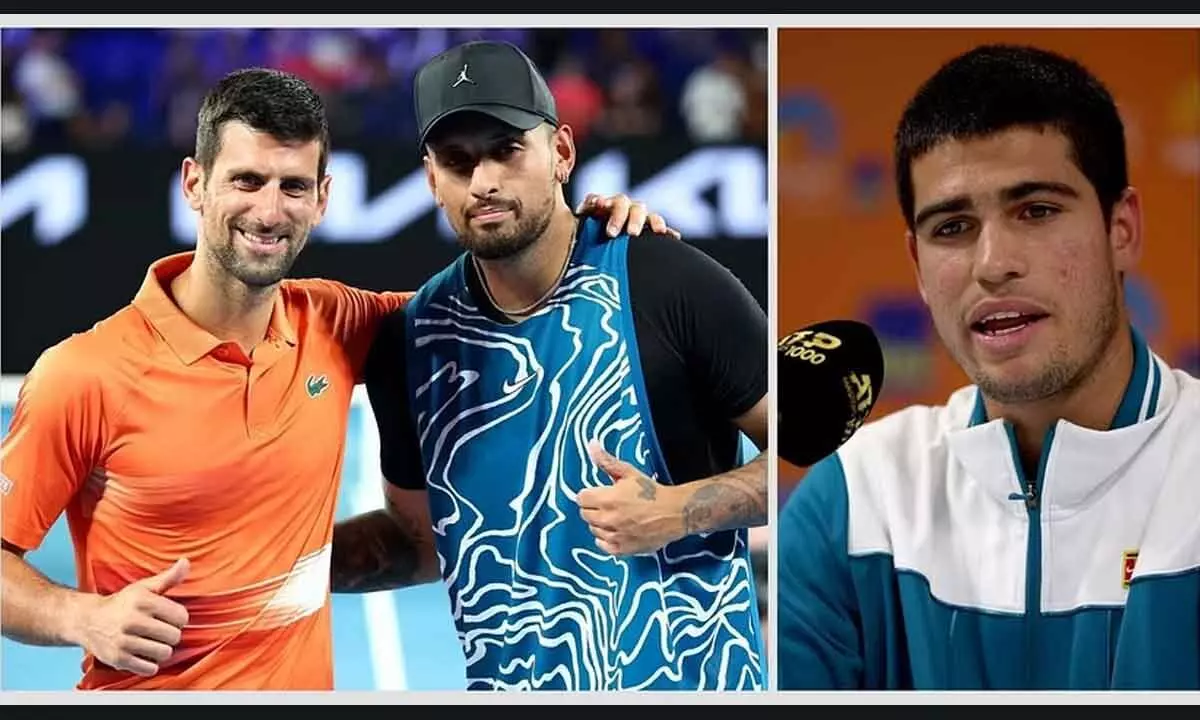 Kyrgios has more chance to defeat Djokovic at Wimbledon, says Carlos Alcaraz