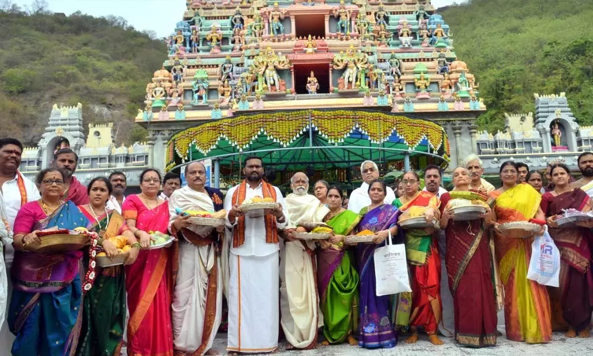 Ashada Masam rituals begin atop Indrakeeladri