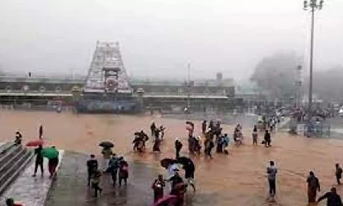 Monsoon rains give respite from heat in Tirupati