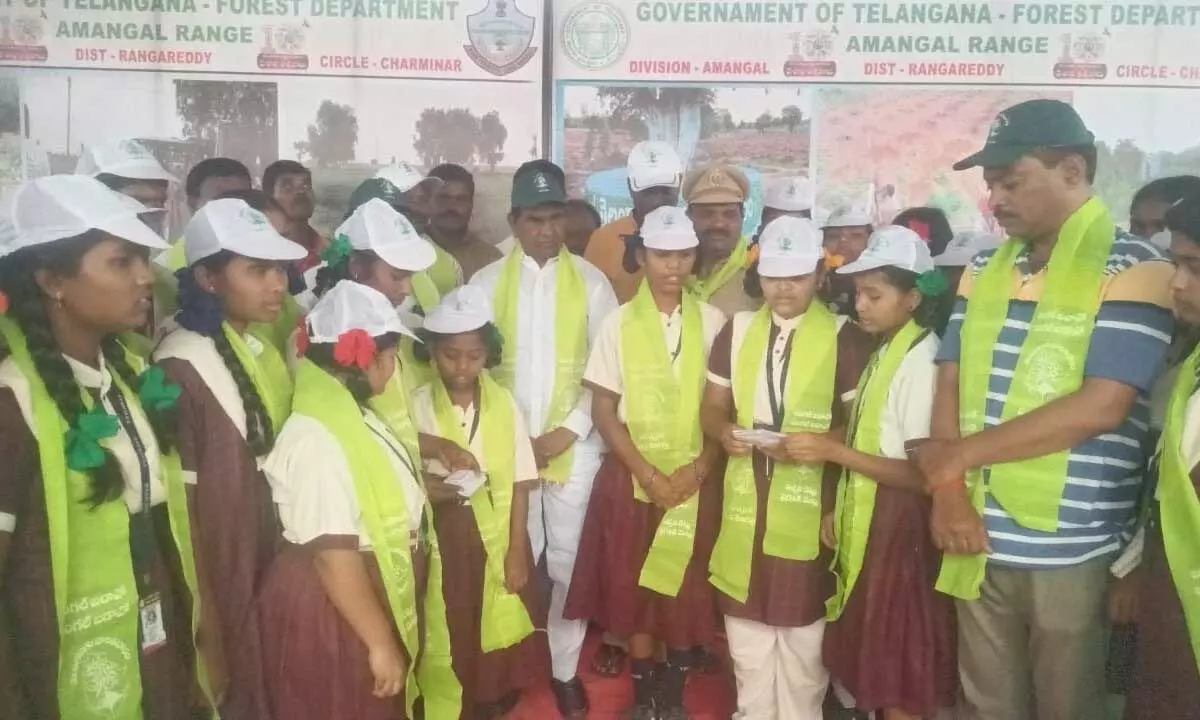 Haritha Haram programme held in Shadnagar constituency