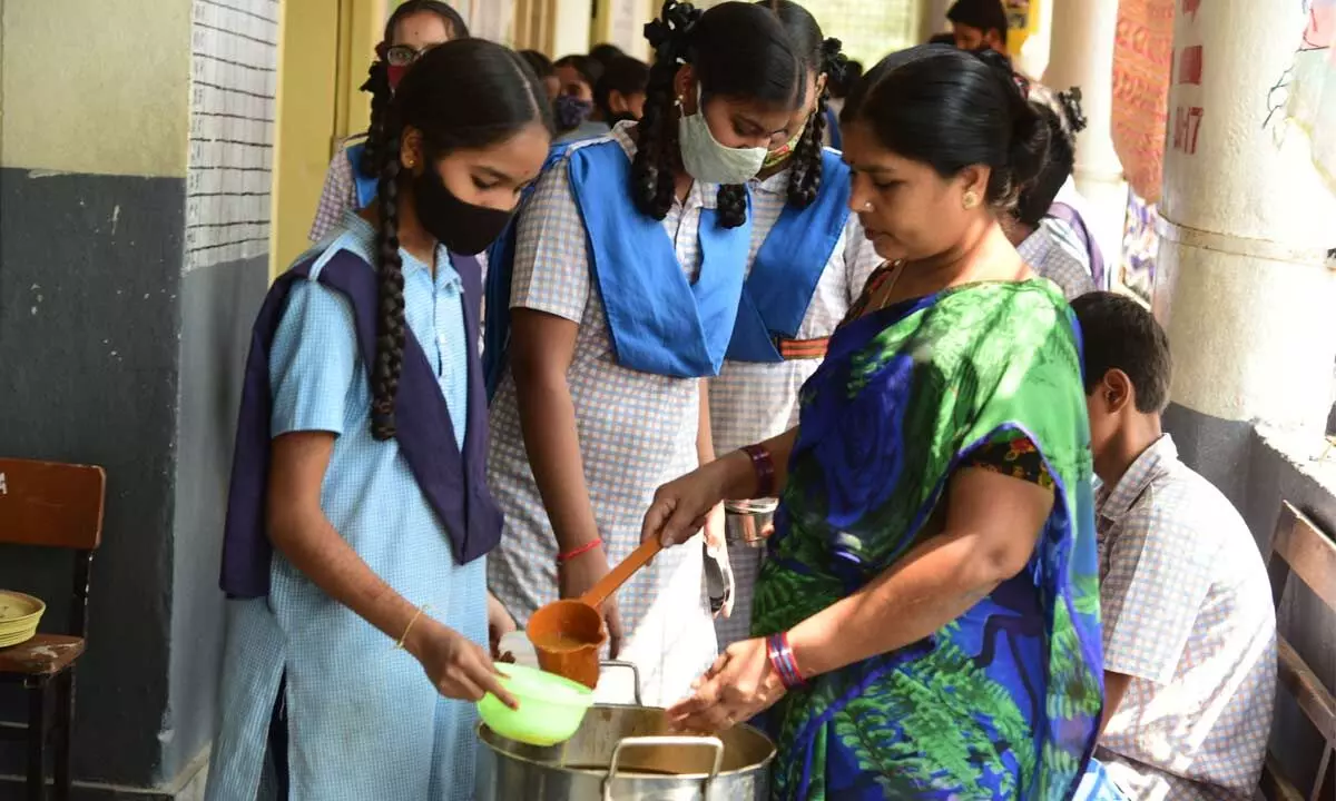 Nutrition meal for every school student is Telangana Government’s cup of tea