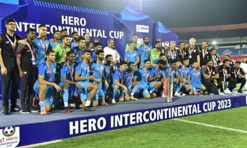 Indian football team donates Rs 20L to families of Balasore train accident victims