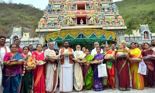 Ashada Masam rituals begin atop Indrakeeladri
