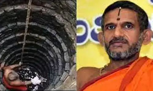 Swamiji and an animal lover