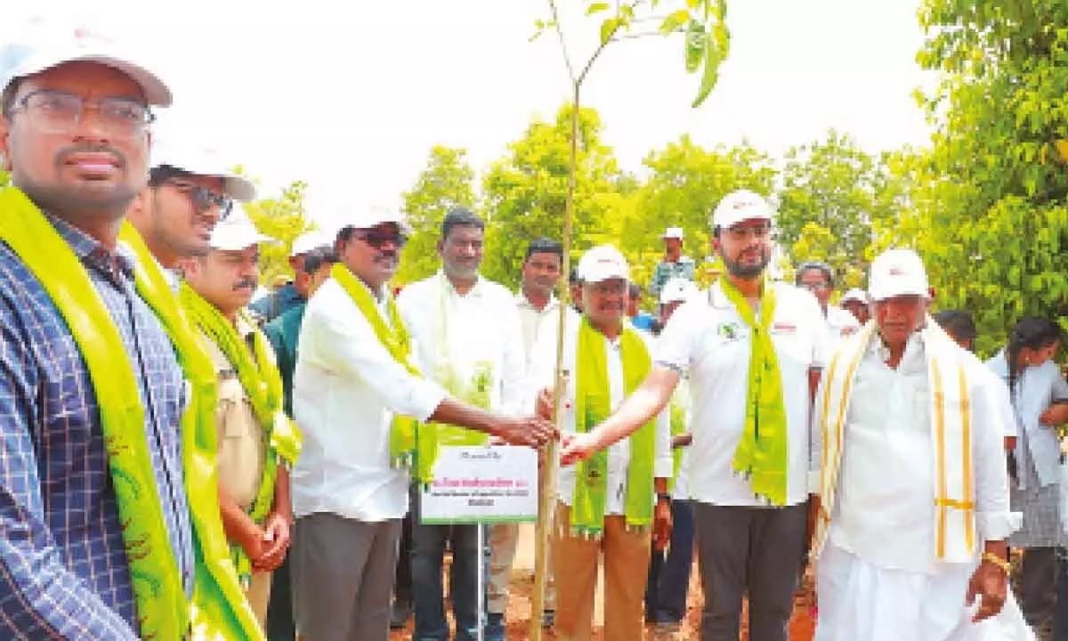 Puvvada Ajay Kumar launches Haritha Haram