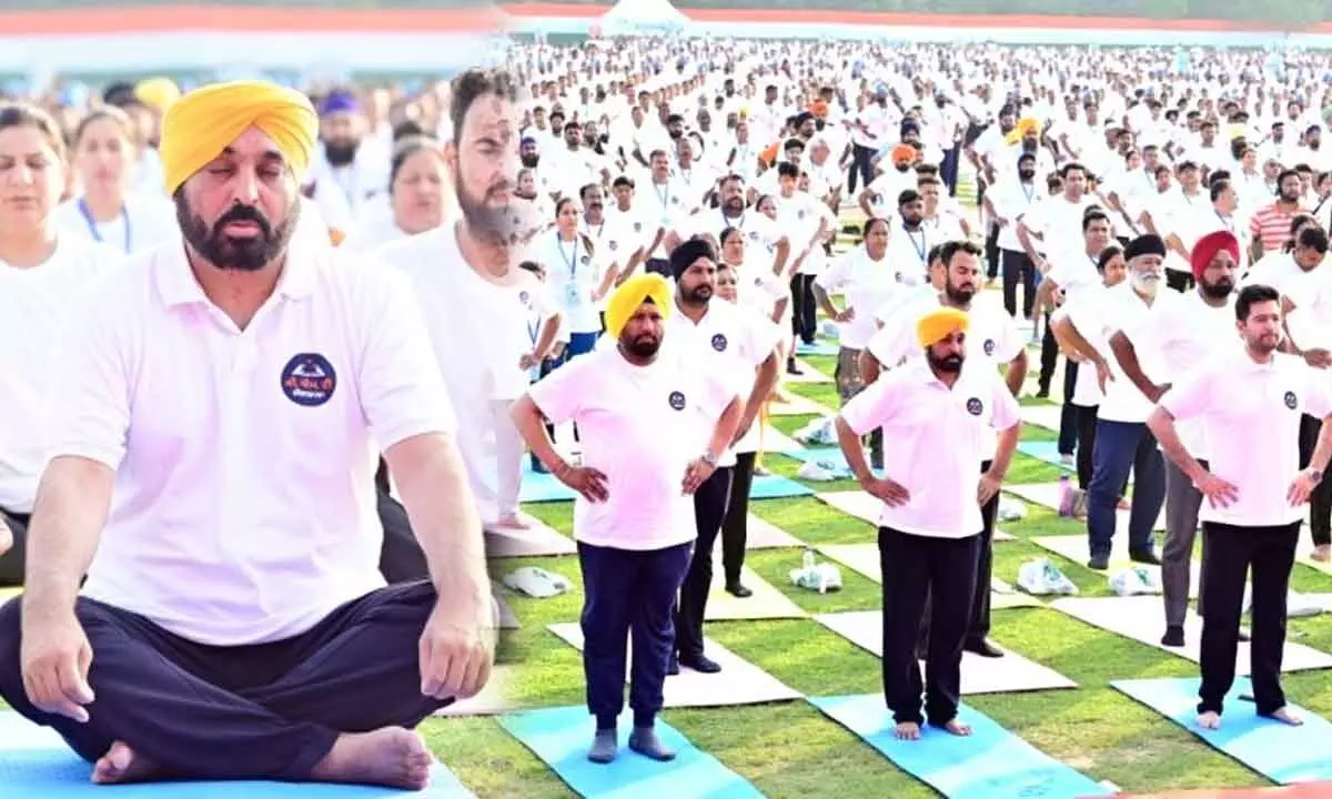 Make yoga part of your life, says Punjab CM Mann