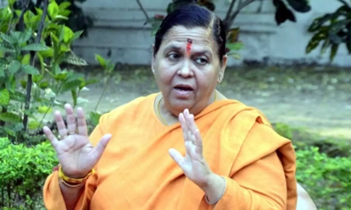 BJP leader and former Union Minister Uma Bharti