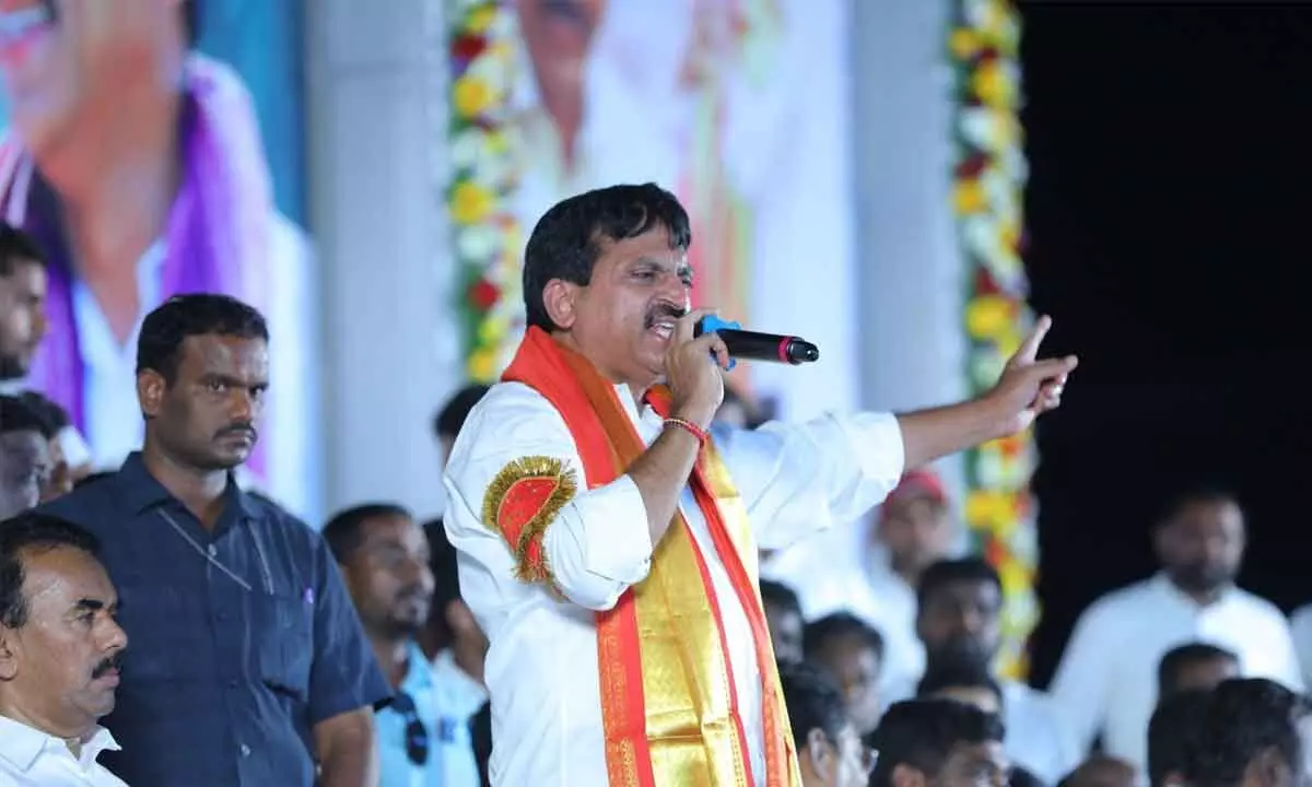 Former Khammam MP Ponguleti Srinivas Reddy