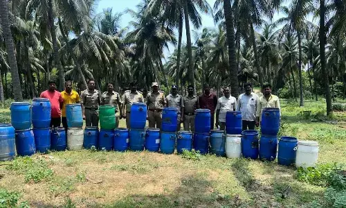 SEB destroys 1,400 litres of liquid jaggery in Vizag