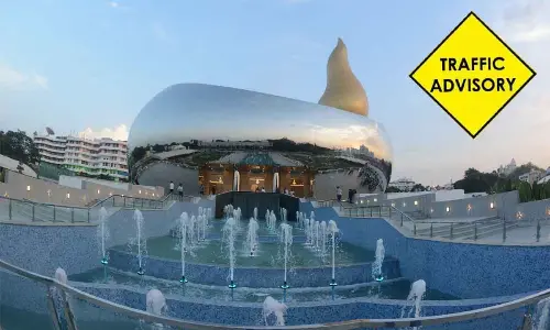 Traffic restrictions for Telangana Martyrs Memorial inaugural tomorrow