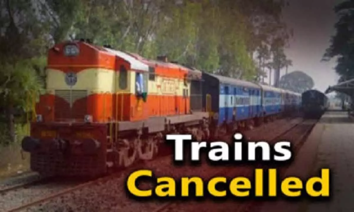 Several trains between Visakha-Hyderabad cancelled