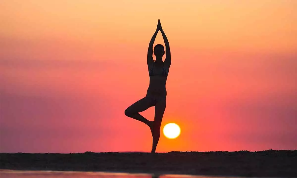 Yoga focuses on harmony and peace