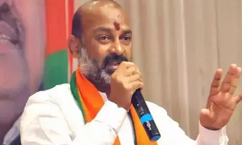 Yadadri is an investment for KCR: Bandi Sanjay