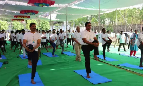 EFLU celebrates International Day of Yoga