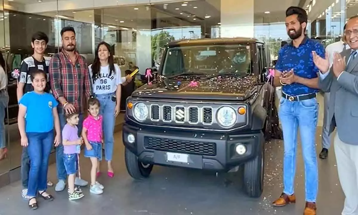 Maruti Suzuki delivers Jimny to customers