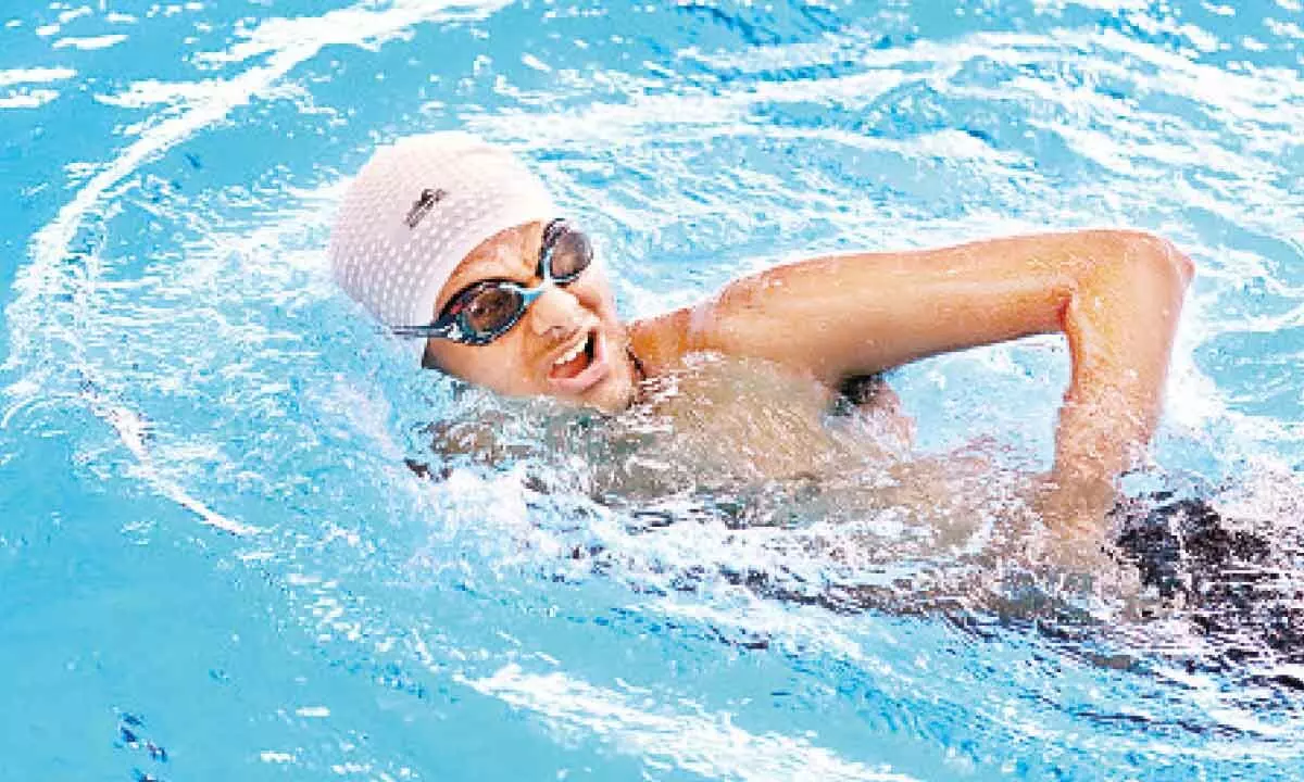17 year old Sidhanth Murali Kumar from Telangana State wins a bronze medal at the Special Olympics World Games 2023 being held in Berlin. Sidhanth become the first swimmer in the history of Telangana to win a Individual International medal for India at the World Games. Sidhanth is a product of Sports Authority Of Telangana State and is coached by Ayush Yadav, who is the head coach at Gachibowli Stadium Swimming Pool