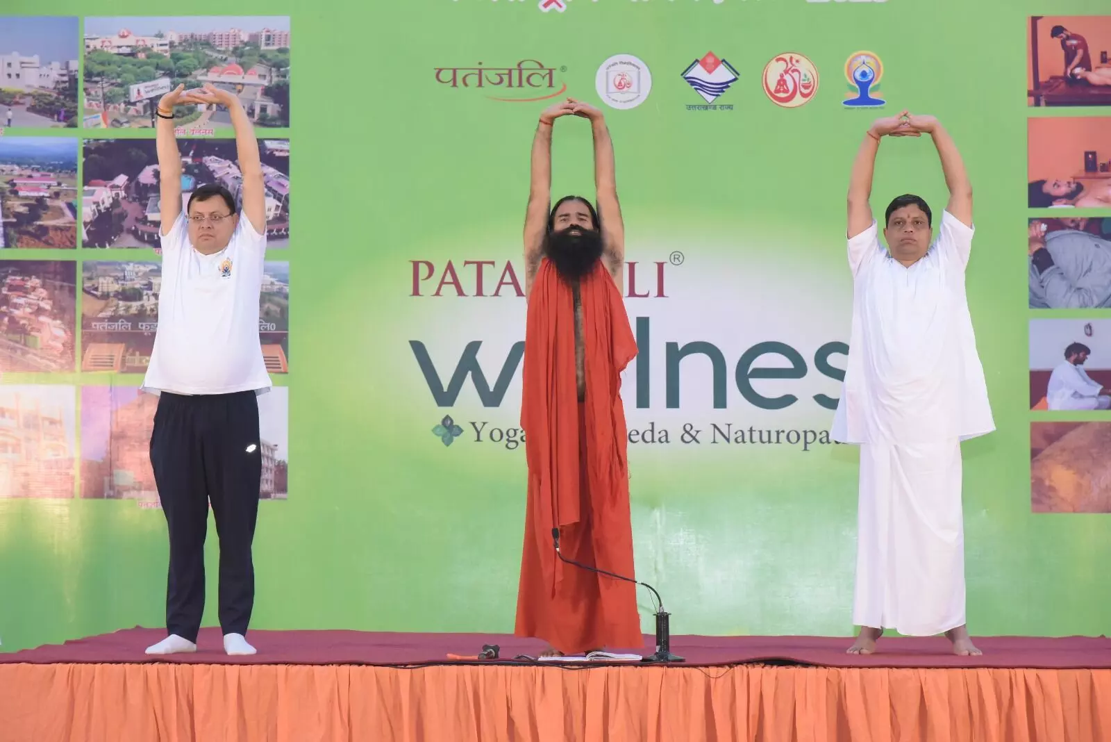 Yoga for All: Swami Ramdev and 20,000 Yogis Spreading the Message on International Day of Yoga