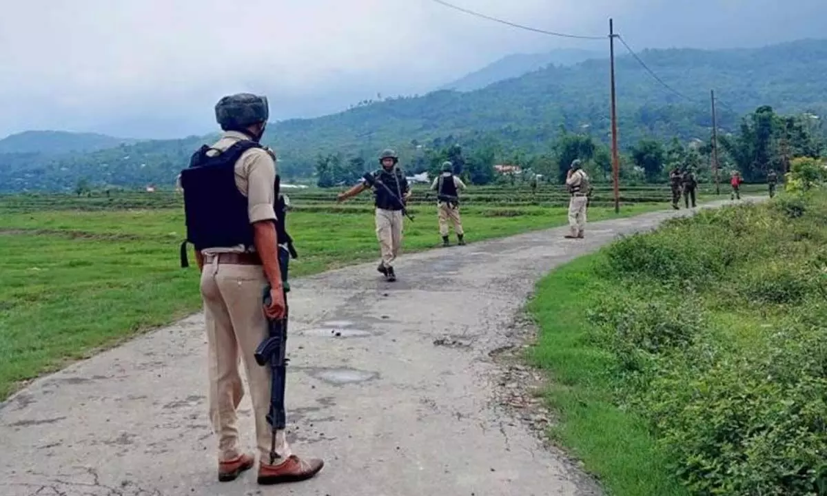 Firing Exchange Between Armed Miscreants And Assam Rifles In Manipur