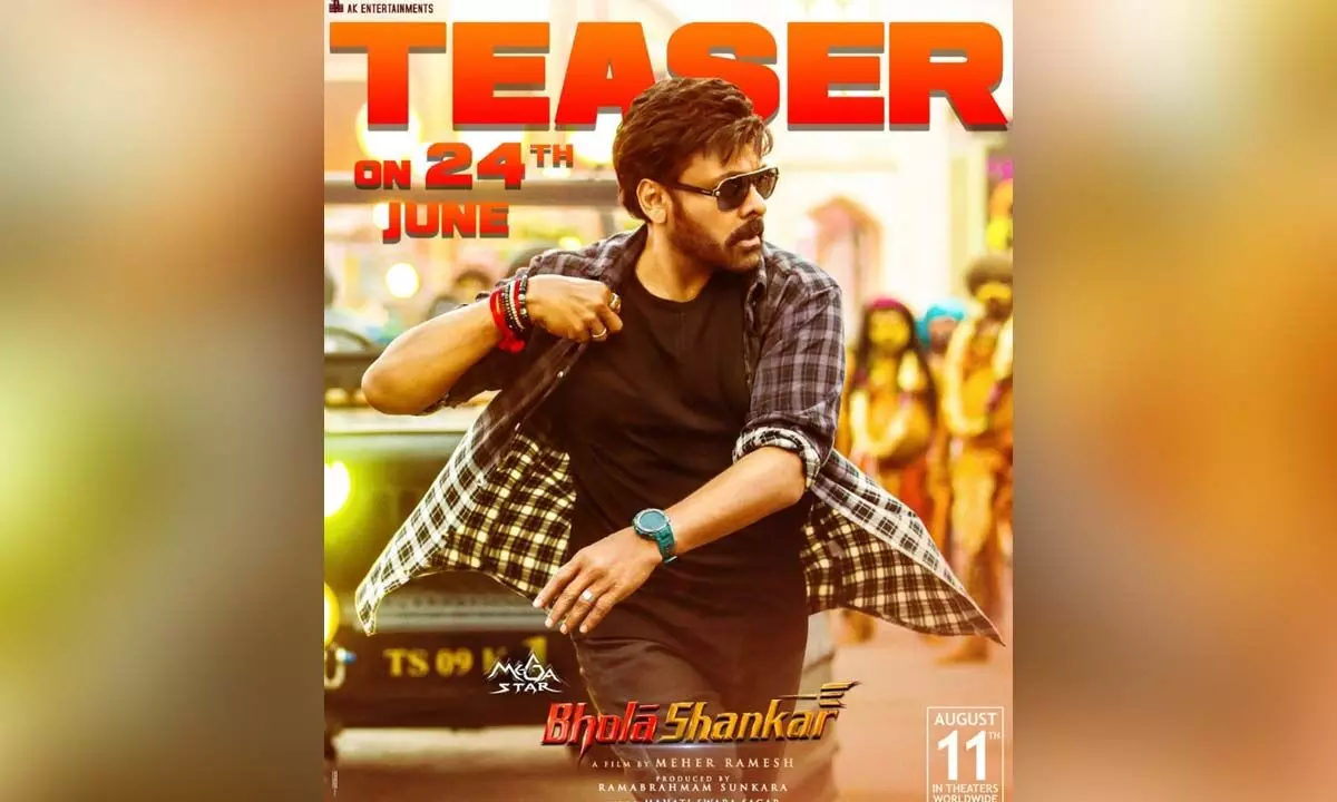 Official: ‘Bholaa Shankar’ teaser release date is out