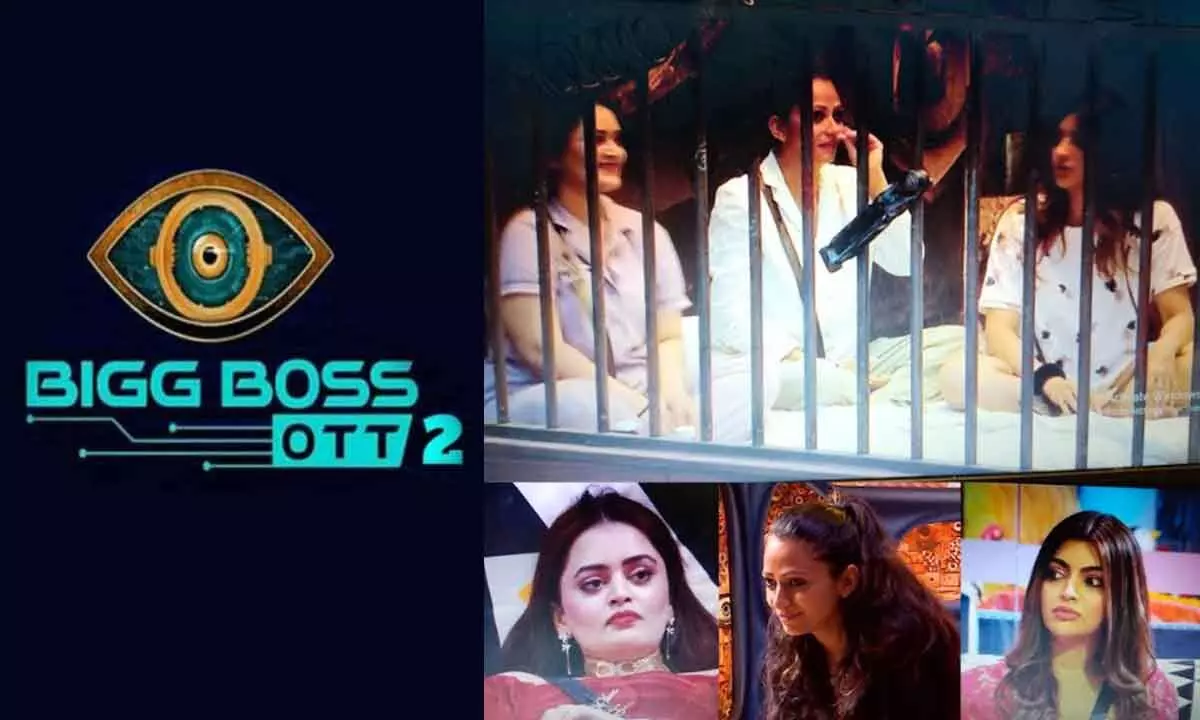 Bigg Boss OTT 2: Aaliya, Akansha and Bebika in Jail