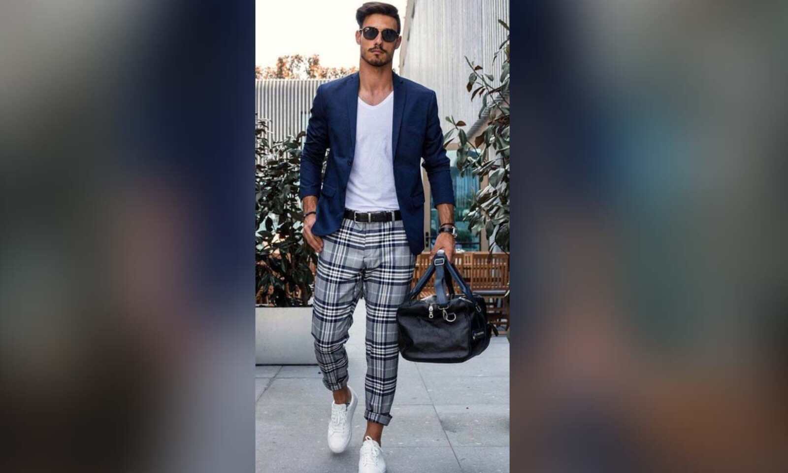 Uber cool mens trousers for summer fit