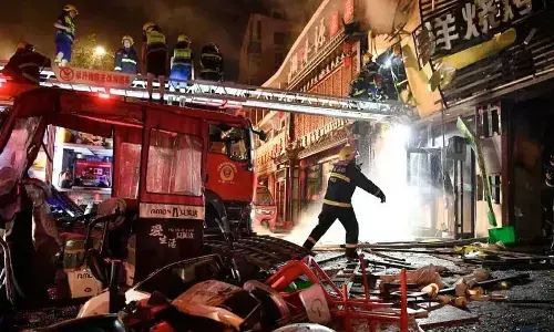 Explosion at barbecue restaurant in China kills 31