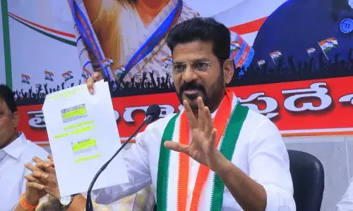 Telangana PCC chief Revanth Reddy