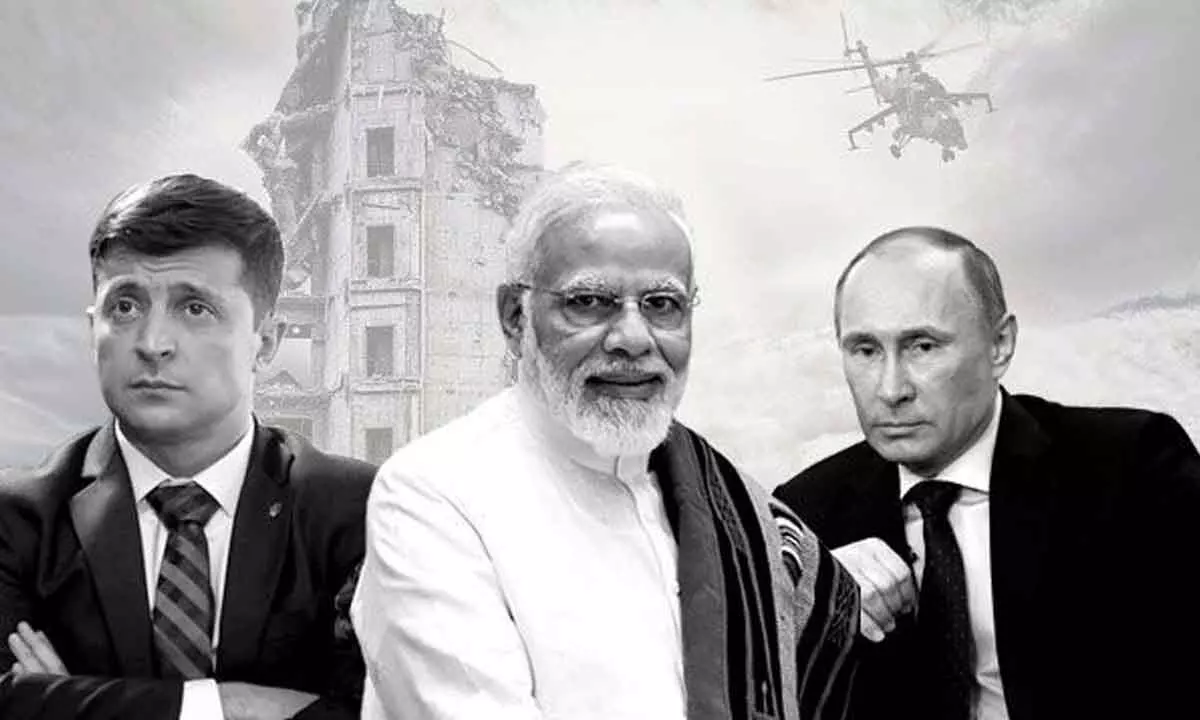 Cessation of Russia-Ukraine hostilities: India a better mediator than China