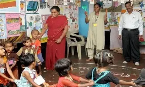 Around 35,700 Anganwadi centres in Telangana supported by Centre