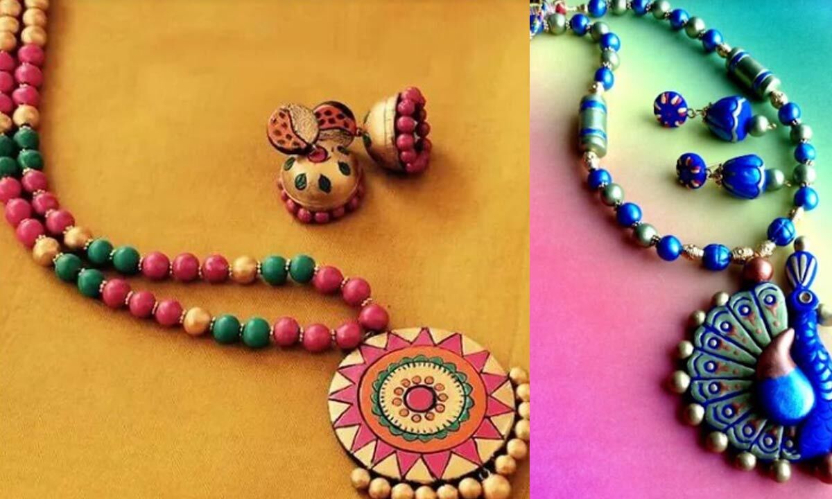 New terracotta deals jewellery designs