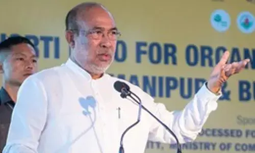 Manipur CM rushes to Delhi to discuss prevailing situation