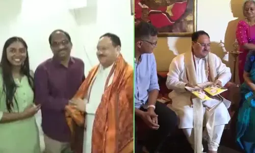 Nadda Meets Ananda Shankar and  Prof Nageshwar