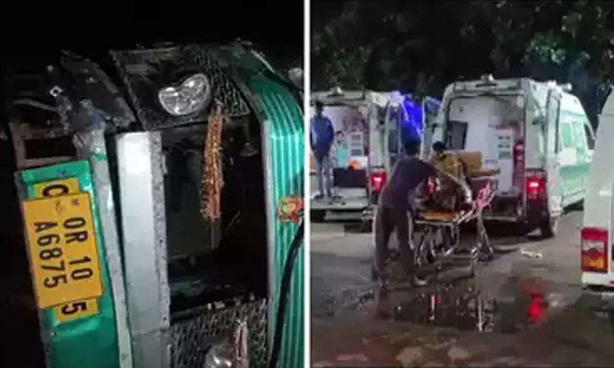 Bus Accident in Odisha