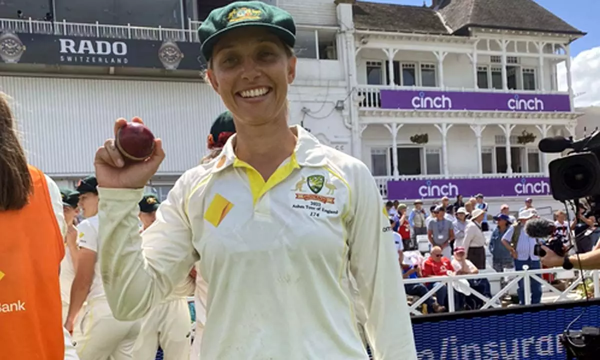 Womens Ashes: Ashleigh Gardner claims 8/66 as Australia beat England by 89 runs