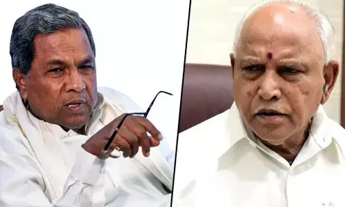 Yediyurappas protest call political gimmick-Siddaramaiah